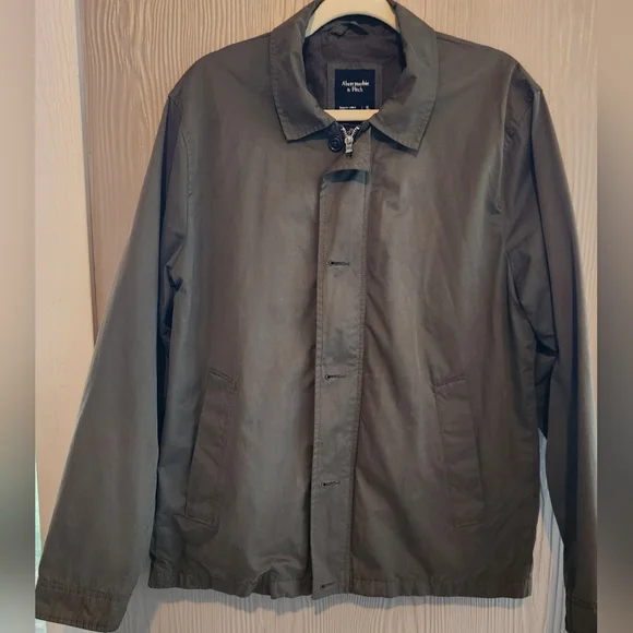 Abercrombie & Fitch Olive Green Jacket
